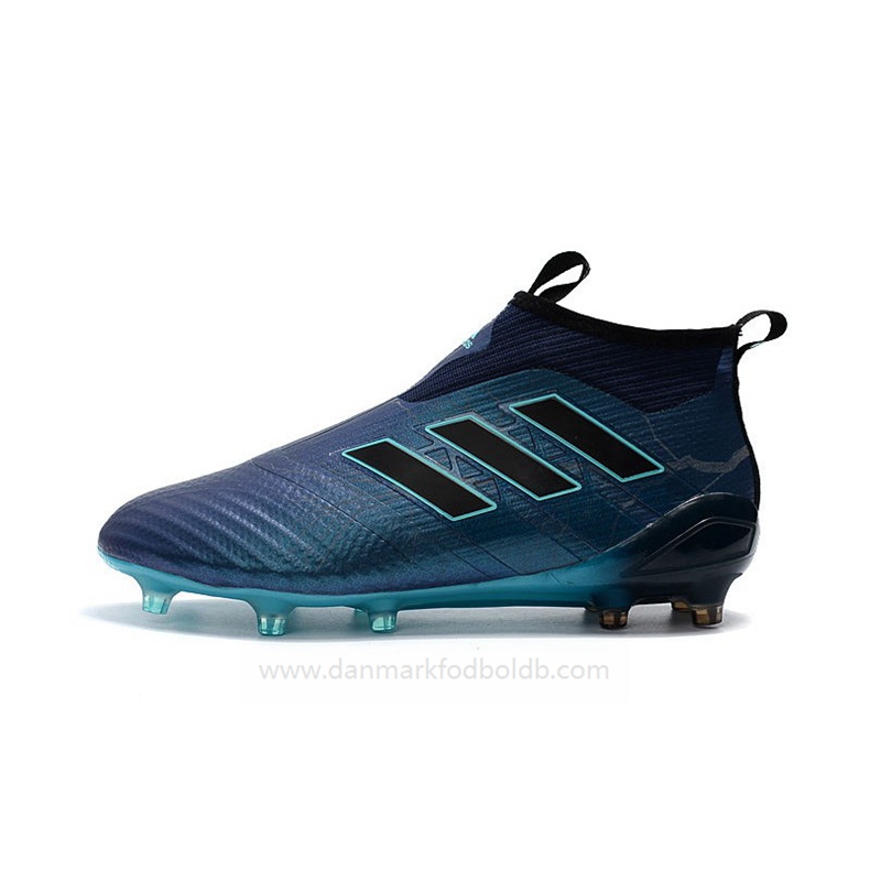 Adidas Ace 17+ Purecontrol FG Fodboldstøvler Herre – Blå Sort